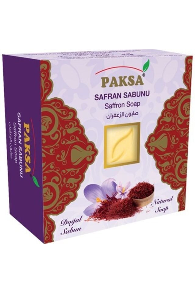 Safran Sabunu 125 gr | Safran Özlü, Aydınlatıcı, Canlandırıcı ve Nemlendirici Geleneksel Sabun