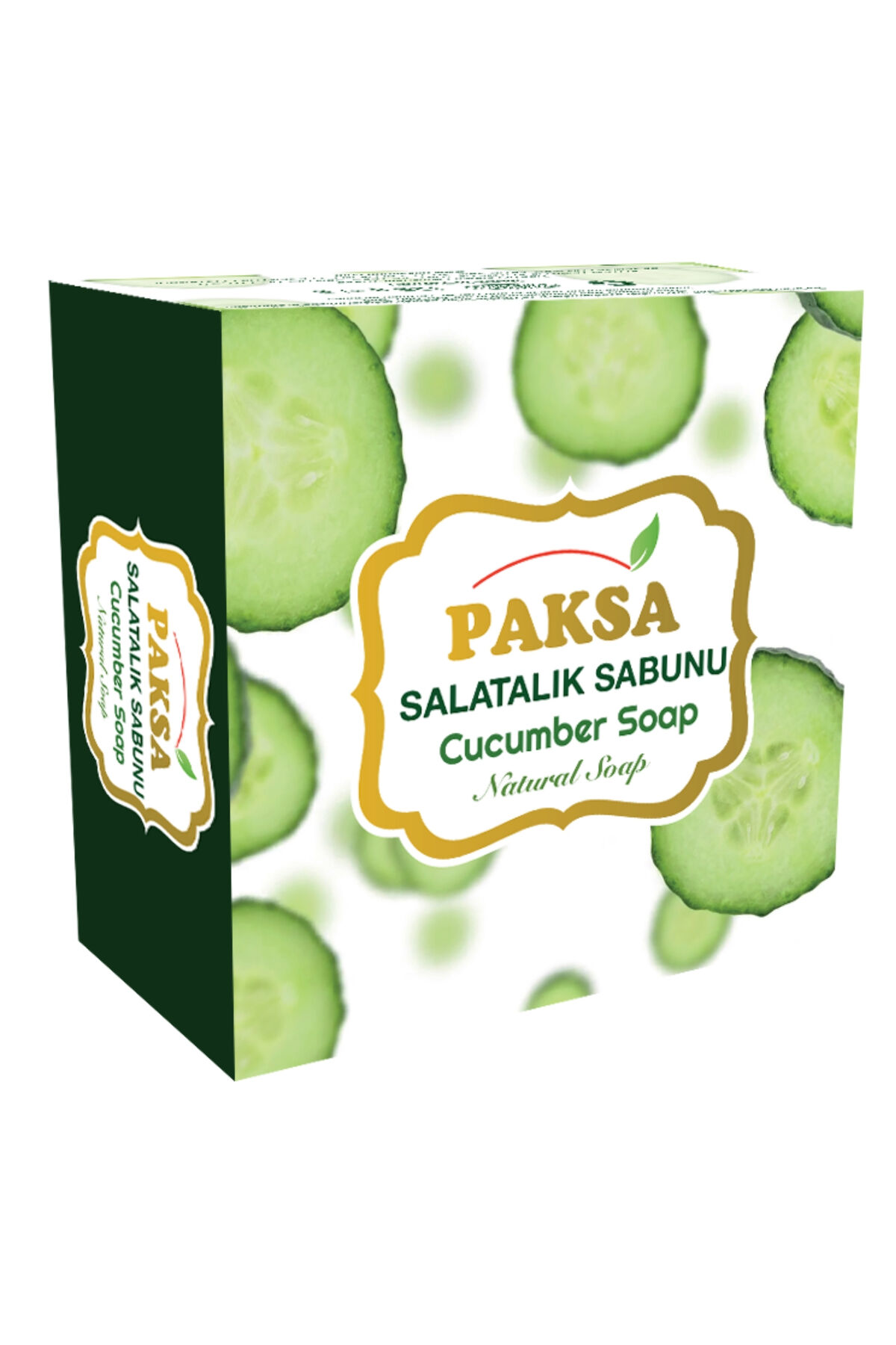 Salatalık Sabunu 125 gr | Doğal Salatalık Özlü, Serinletici, Canlandırıcı ve Ferahlatıcı Geleneksel Sabun Seti