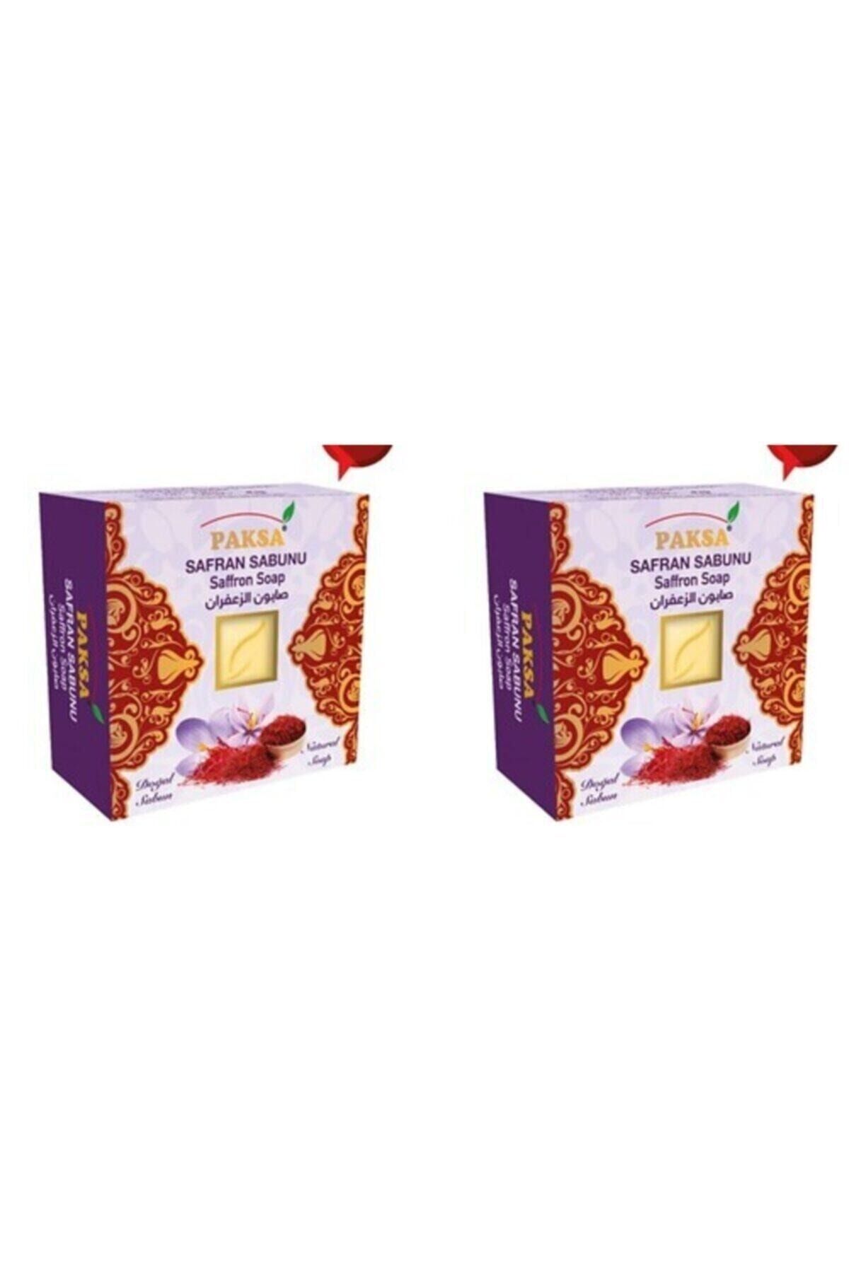 Doğal Safran Sabunu 2 x 125 gr | Safran Özlü, Aydınlatıcı, Canlandırıcı ve Nemlendirici Geleneksel Sabun Seti