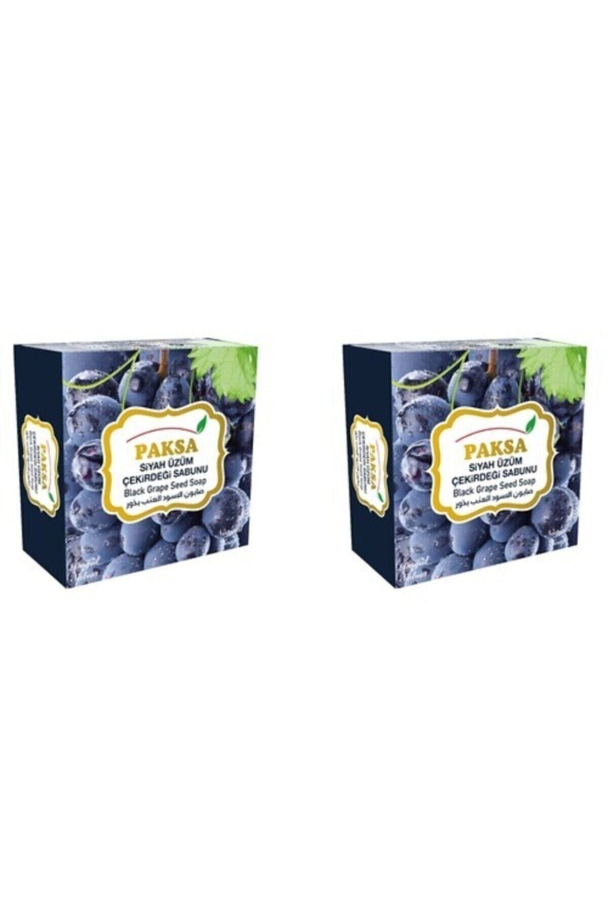 Siyah Üzüm Sabunu 2 x 125 gr | Siyah Üzüm Çekirdeği Özlü, Antioksidan Etkili, Canlandırıcı ve Arındırıcı Geleneksel Sabun Seti