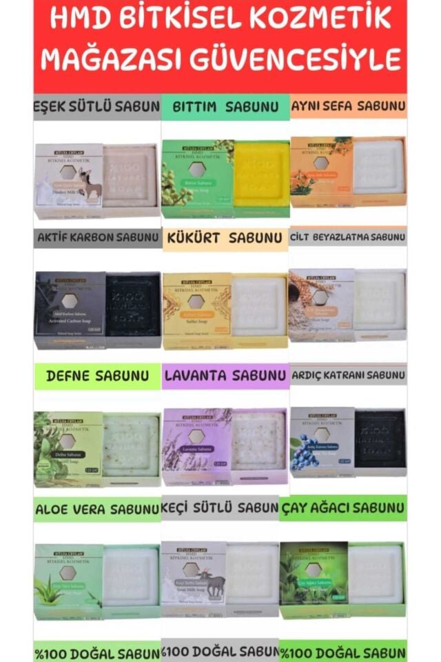 Gül Sabunu 125 gr | Doğal Gül Özlü, Nemlendirici, Ferahlatıcı ve Besleyici Geleneksel Sabun
