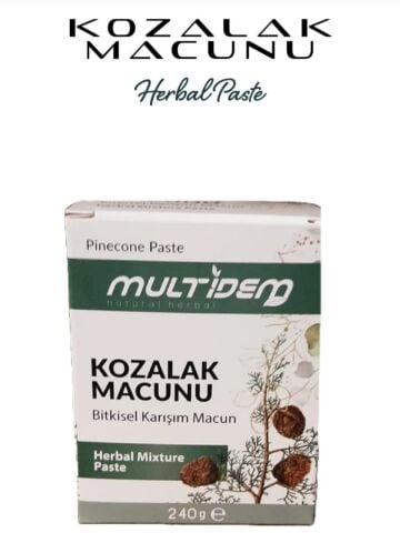 Kozalak Macunu 240 gr | Geleneksel Çam Kozalağı Özü, Bal ve Seçkin Bitkisel Bileşenlerle Formüle Edilmiş Doğal Destek Ürünü
