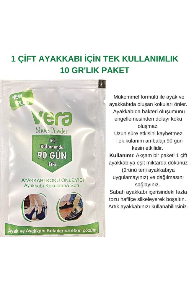 Ayak Kokusu Giderici 5 x 10 gr | Ayakkabı İçi Koku Önleyici, Ferahlatıcı ve Uzun Süreli Koruma Sağlayan Özel Bakım Tozu Seti