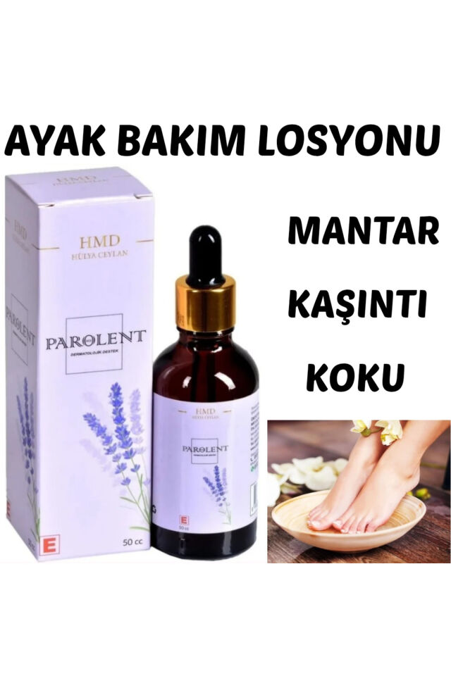 Bitkisel Ayak Bakım Losyonu 50 cc | Ayak Kokusu, Kaşıntı ve Mantar Karşıtı Yoğun Arındırıcı, Ferahlatıcı Özel Bakım Losyonu