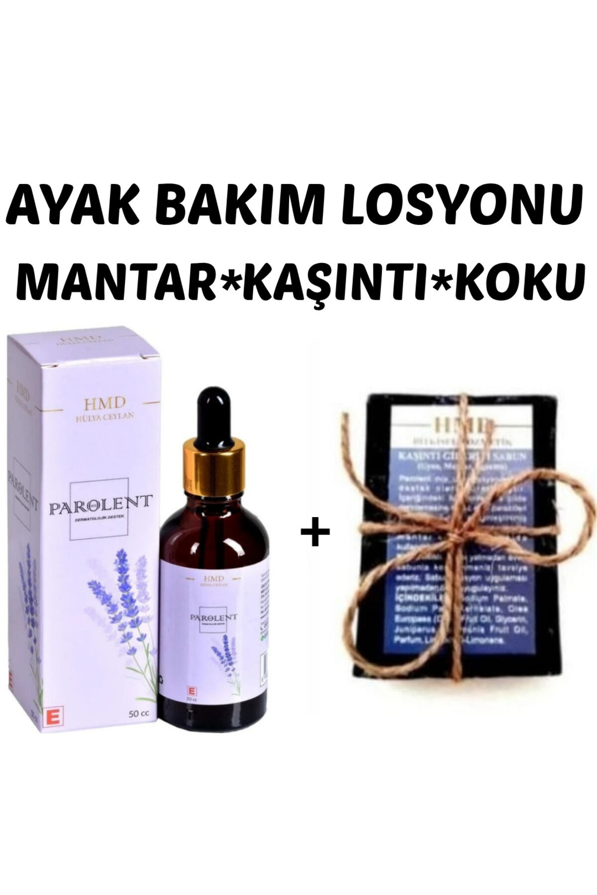 Bitkisel Ayak Bakım Losyonu  50 cc | Ayak Kokusu, Kaşıntı ve Mantar Karşıtı Yoğun Arındırıcı, Ferahlatıcı Özel Bakım Losyonu