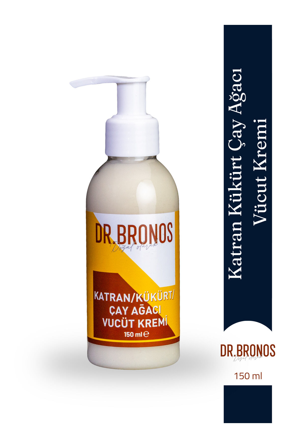 Katran Kükürt Çay Ağacı Vücut Kremi 150 ml | Arındırıcı ve Yatıştırıcı Cilt Bakım Kremi