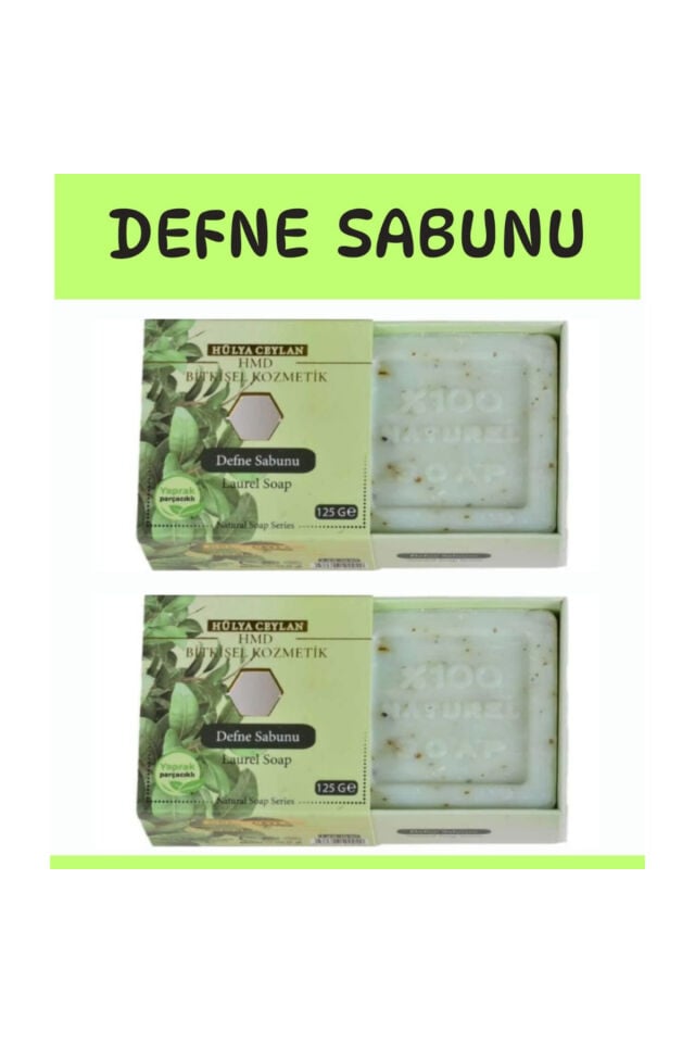 Parçacıklı Defne Sabunu 4 x 125 gr | Derinlemesine Arındırıcı Geleneksel Sabun Seti