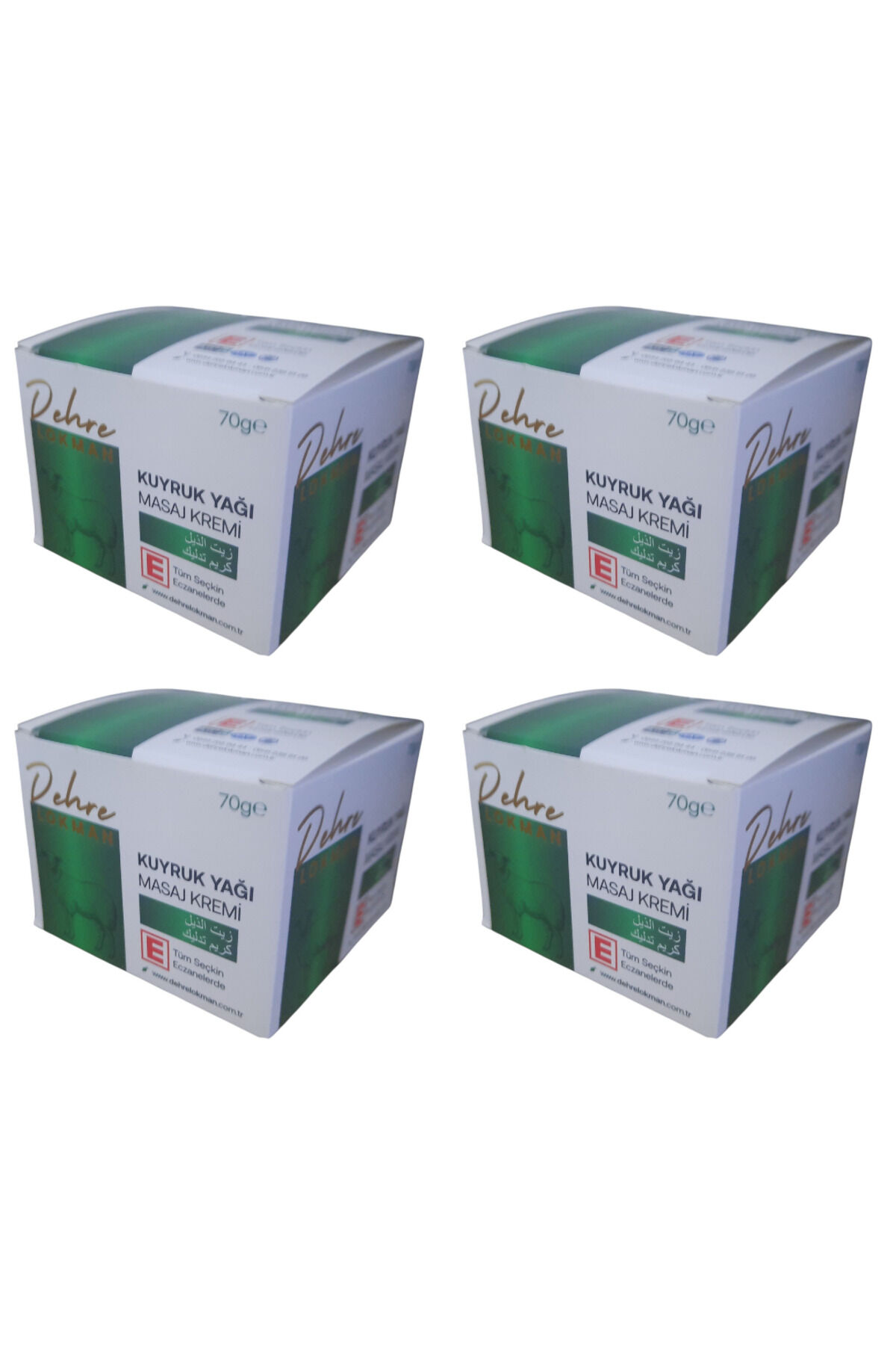 Kuyruk Yağlı Lanolin Masaj Kremi 4 x 70 gr | Diz, Bel, Sırt, Boyun, Kas ve Eklem Bölgeleri İçin Geleneksel, Besleyici, Isıtıcı ve Derinlemesine Rahatlatıcı Özel Masaj Kremi Seti