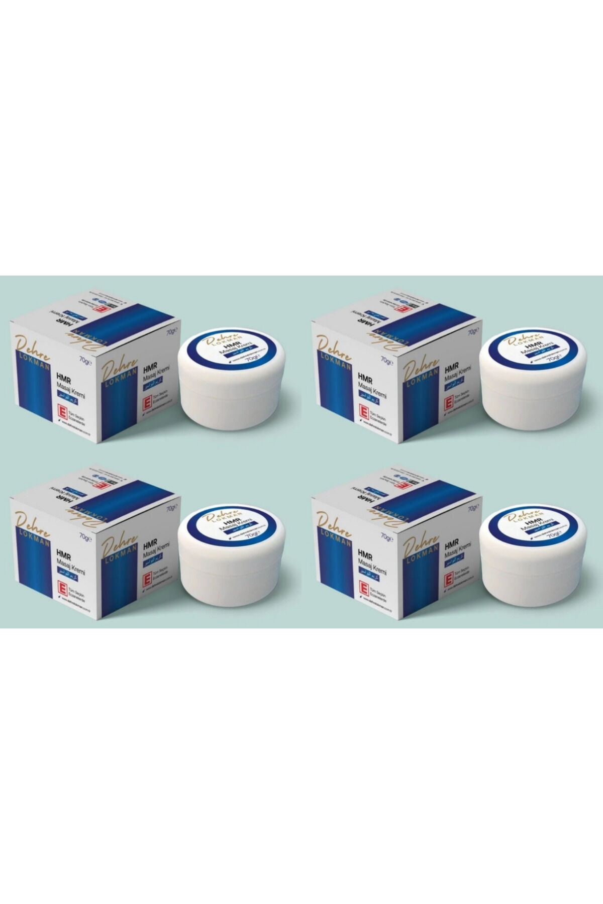 HDM Plus Hemoroid Onarmaya Destek Bitkisel Masaj Kremi 4 x 70 gr | Hassas Bölge İçin Yatıştırıcı, Rahatlatıcı, Ferahlatıcı ve Cilt Bariyerini Destekleyici Özel Bakım Kremi Seti