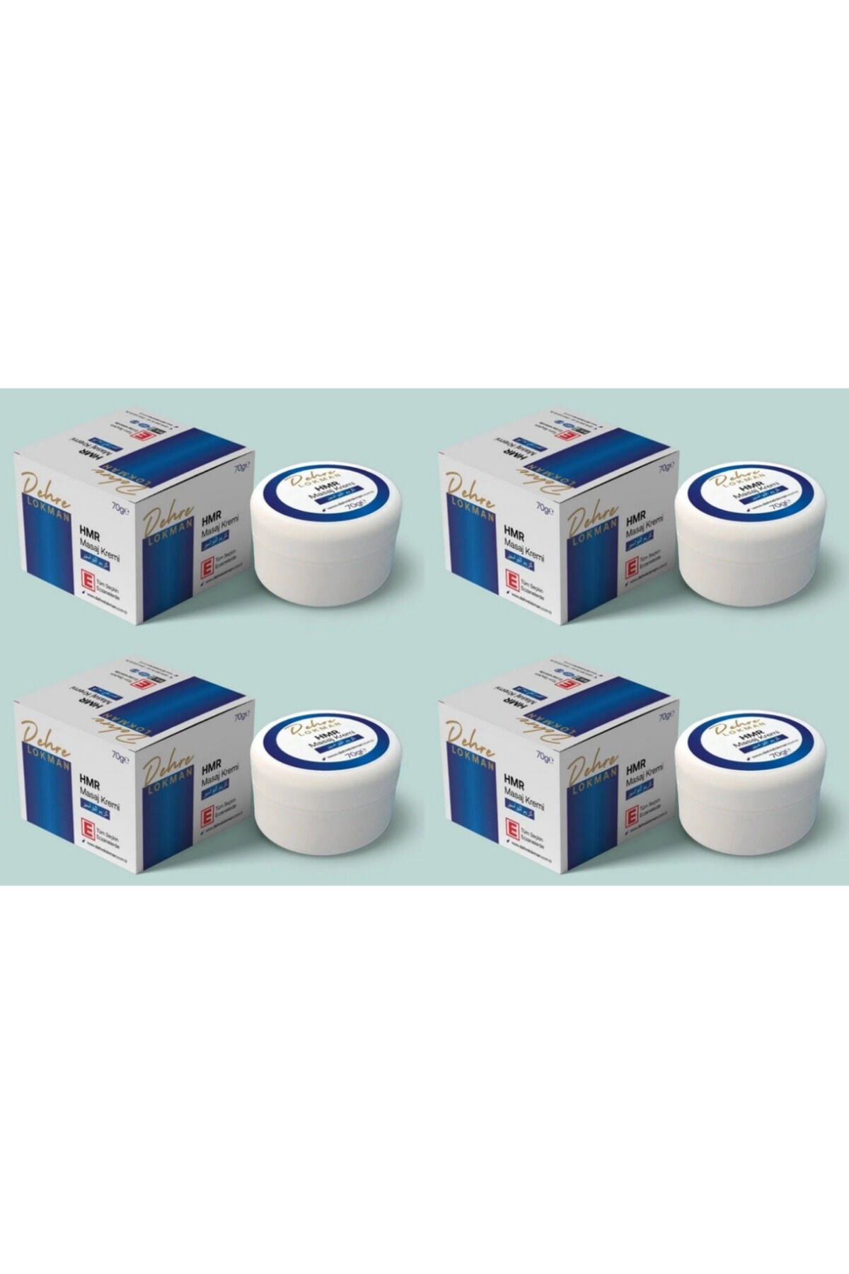 HDM Plus Hemoroid Onarmaya Destek Bitkisel Masaj Kremi 4 x 70 gr | Hassas Bölge İçin Yatıştırıcı, Rahatlatıcı, Ferahlatıcı ve Cilt Bariyerini Destekleyici Özel Bakım Kremi Seti