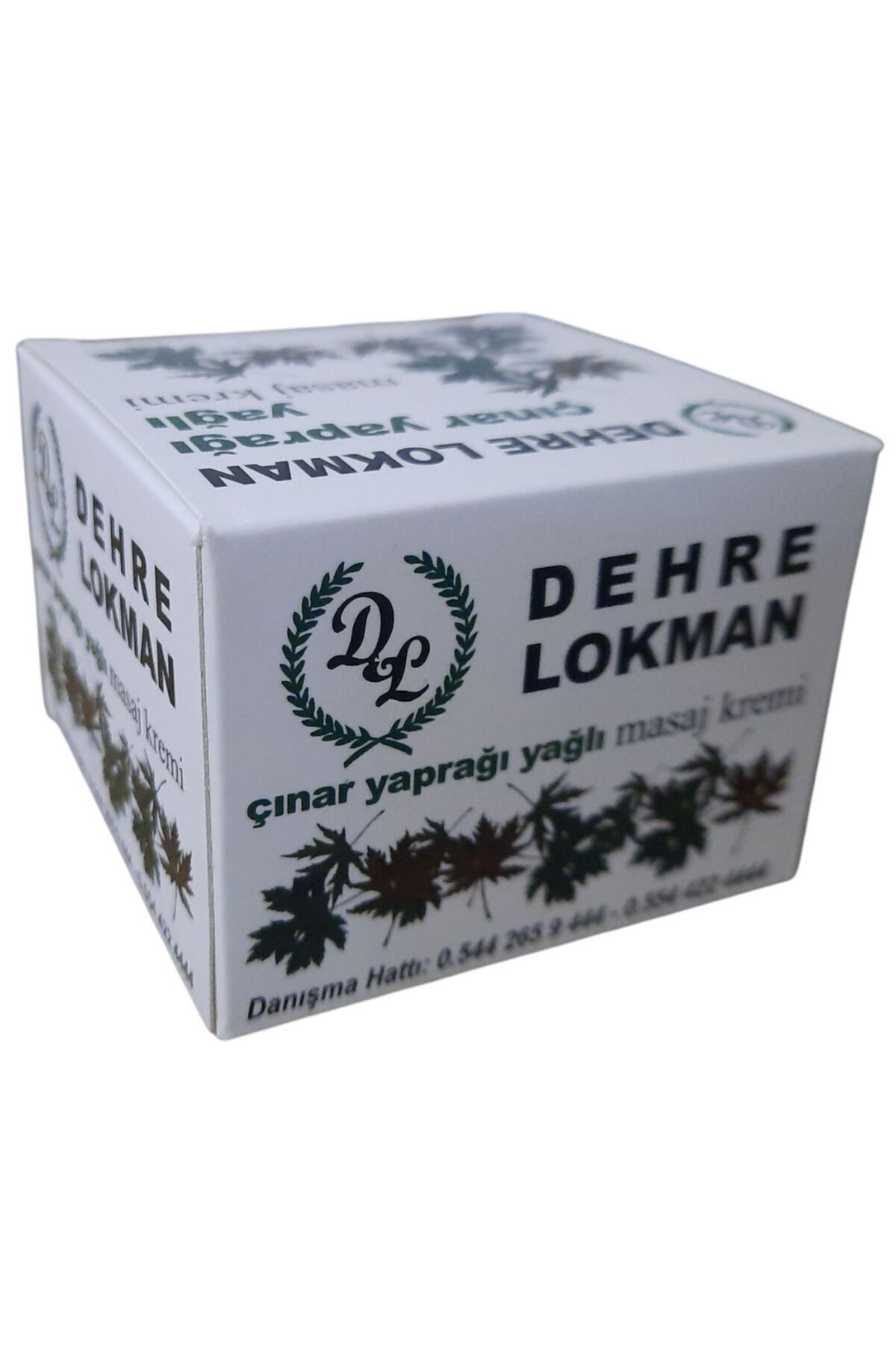 Dehre Lokman Çınar Yaprağı Yağlı Masaj Kremi 70 gr | Derinlemesine Rahatlatıcı ve Yatıştırıcı Masaj Kremi