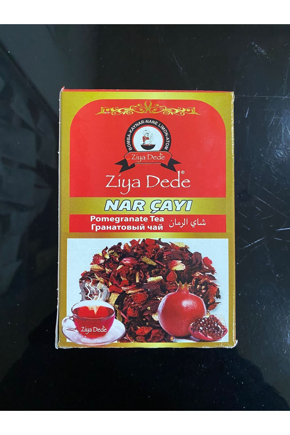 Ziya Dede Nar Çayı 150 gr | Antioksidan Deposu, Bağışıklık Destekleyici ve Ferahlatıcı Doğal Bitkisel Meyve Çayı