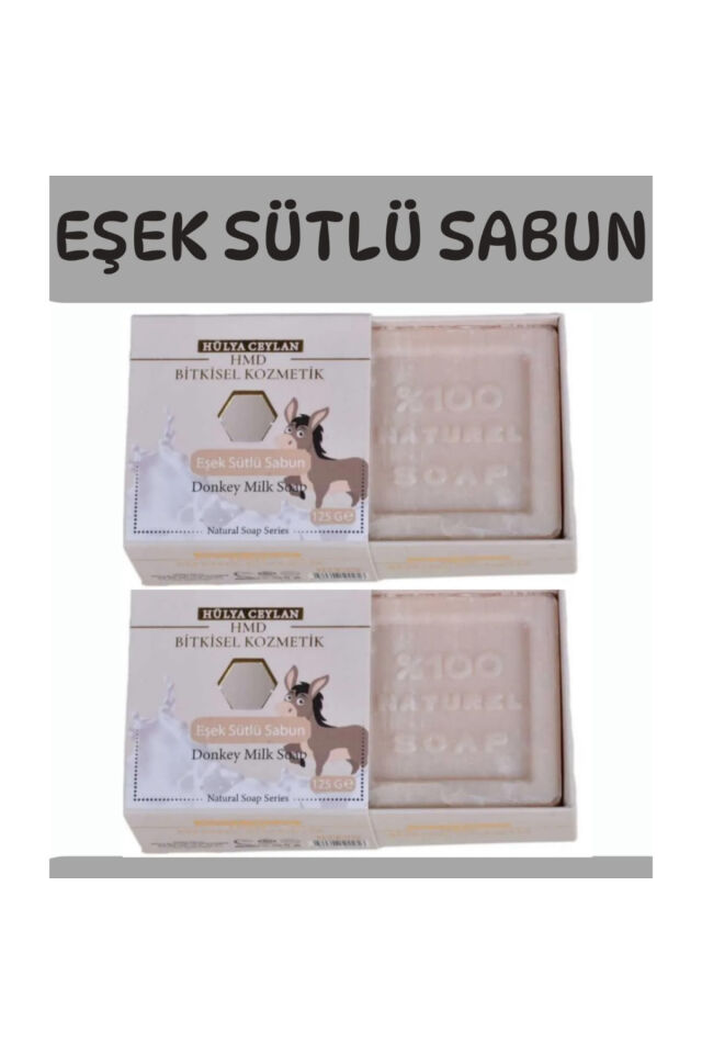 Eşek Sütü Sabunu 125 gr | Yoğun Besleyici, Nemlendirici ve Yumuşatıcı Doğal Bitkisel Sabun