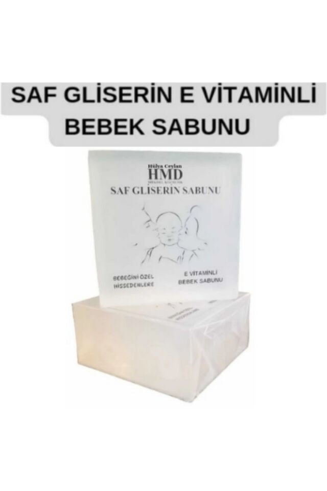 Saf Gliserin Bebek Sabunu 120 gr x 3 | Hassas Ciltler İçin Nemlendirici ve Besleyici Şeffaf Sabun Seti