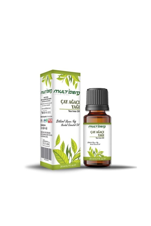 Çay Ağacı Yağı 20 ml | Sivilce ve Akne Karşıtı, Arındırıcı ve Hijyen Sağlayıcı Bitkisel Bakım Yağı