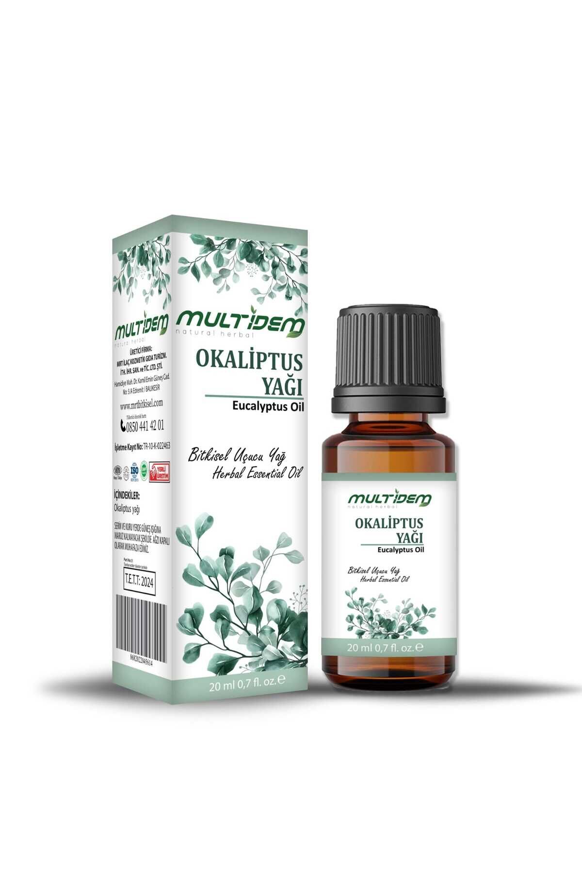 Okaliptüs Yağı 20 ml | Ferahlatıcı, Nefes Açıcı ve Canlandırıcı Bitkisel Bakım Yağı