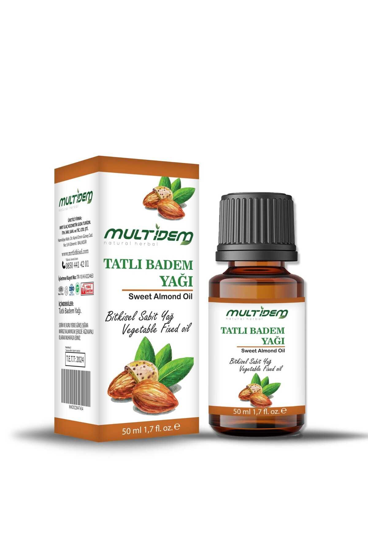 Tatlı Badem Yağı 2 x 50 ml | Doğal ve Besleyici Cilt, Saç ve Bebek Bakım Yağı Seti
