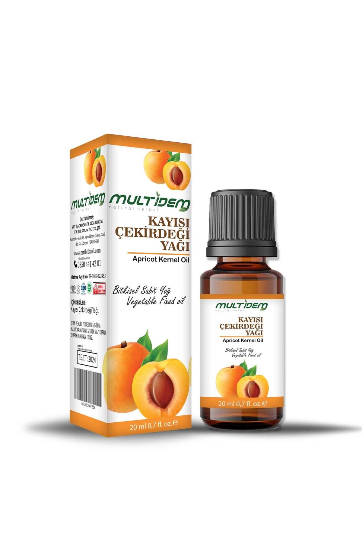Kayısı Çekirdeği Yağı 2 x 20 ml | Doğal ve Besleyici Cilt & Göz Çevresi Bakım Yağı Seti