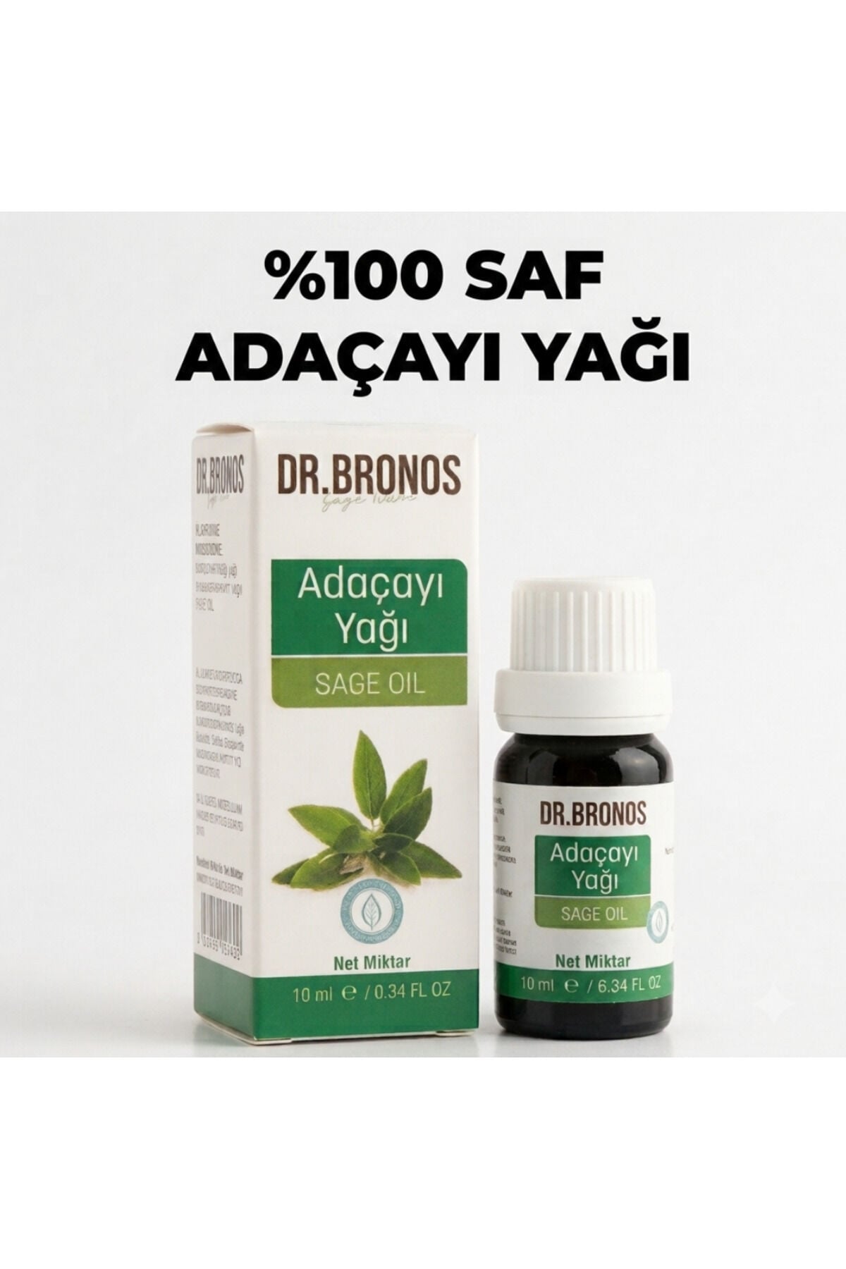 %100 Saf Adaçayı Yağı (Acı Elma Yağı) 10 ml | Aromaterapi Difüzör Ve Buhurdanlık Yağı
