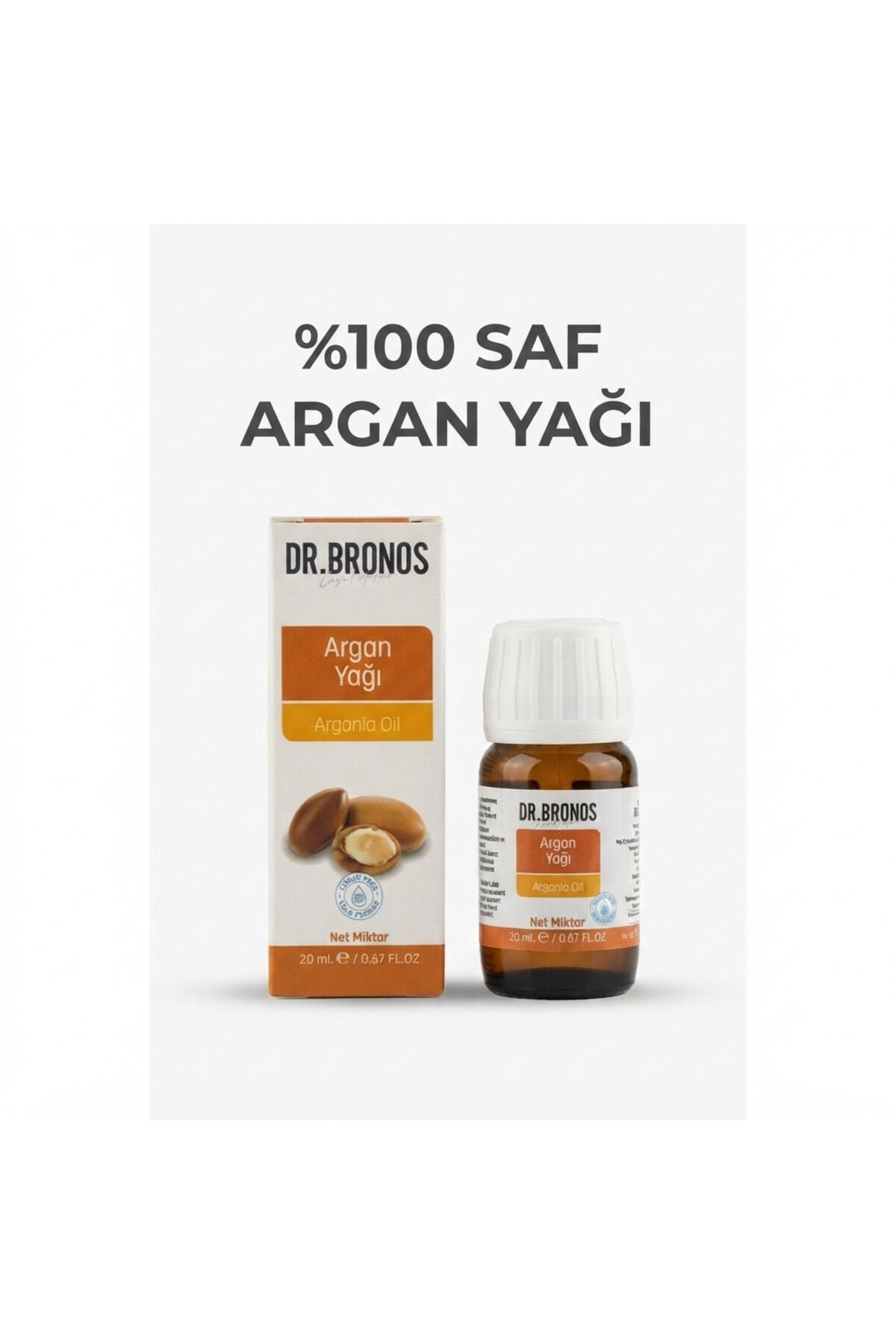 %100 Saf Argan Yağı 20 ml | Soğuk Sıkım Gıda Kalitesinde Saç Ve Cilt Yağı