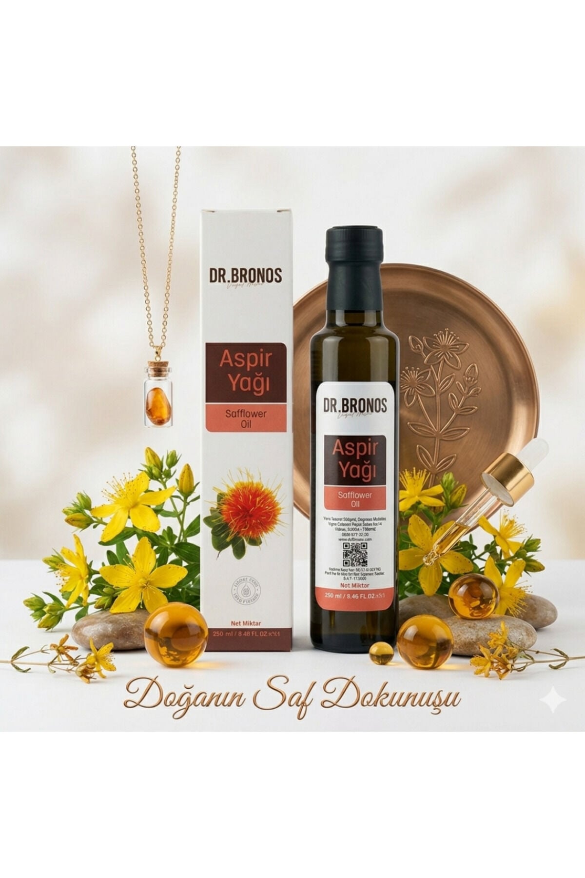 Aspir Yağı 250 ml %100 Saf Soğuk Sıkım Doğal Yağ