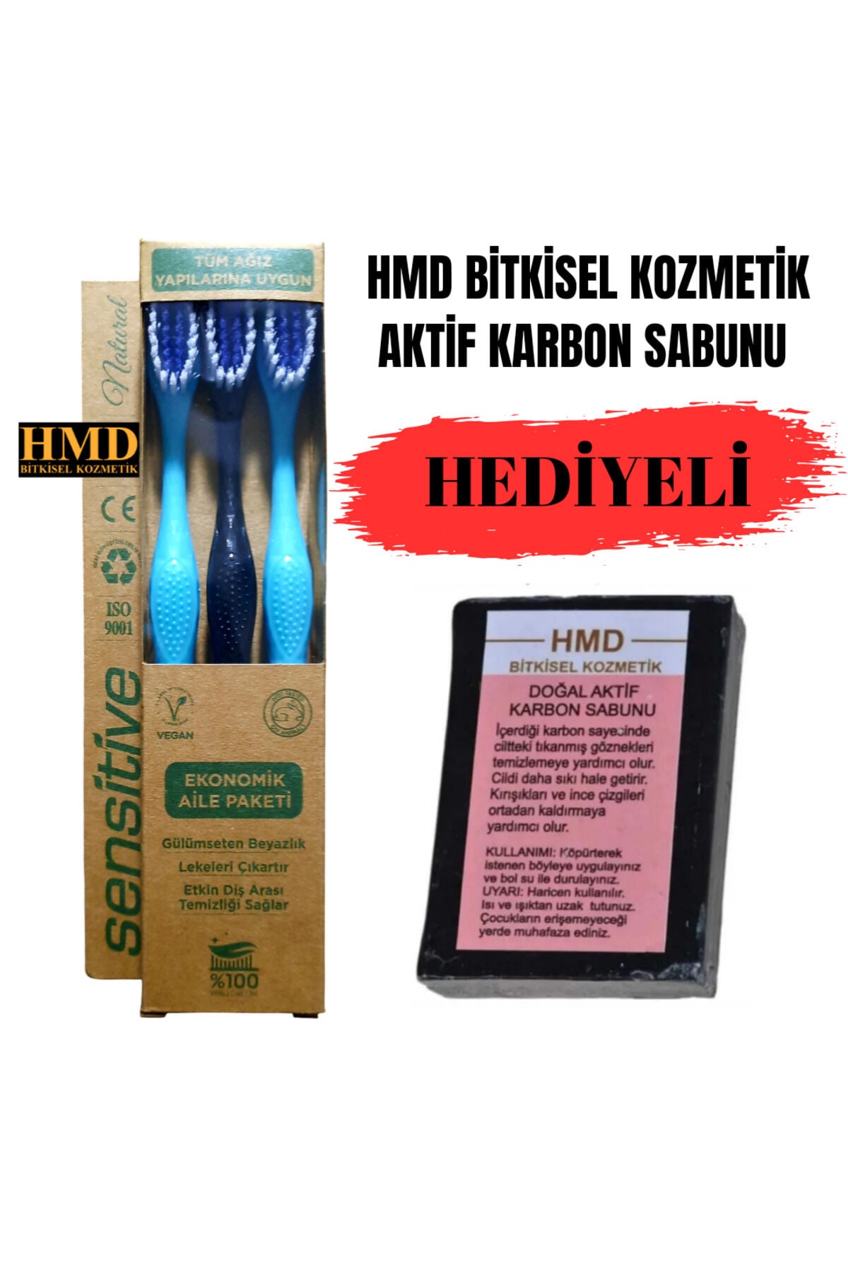 Orta Sert Diş Fırçası 3'lü Paket | Hassas Diş ve Diş Etleri İçin Etkili Temizlik ve Hijyen Seti