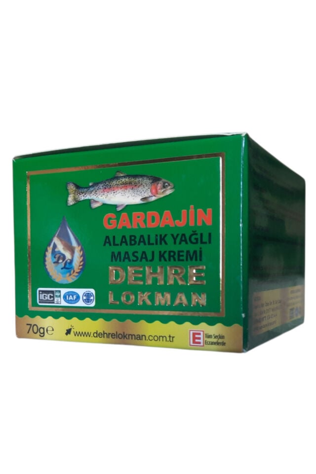 Gardajin Alabalık Yağlı Masaj Kremi 4'lü Avantaj Paketi (70 gr x 4) + Kuyruk Yağı Masaj Kremi Hediyeli