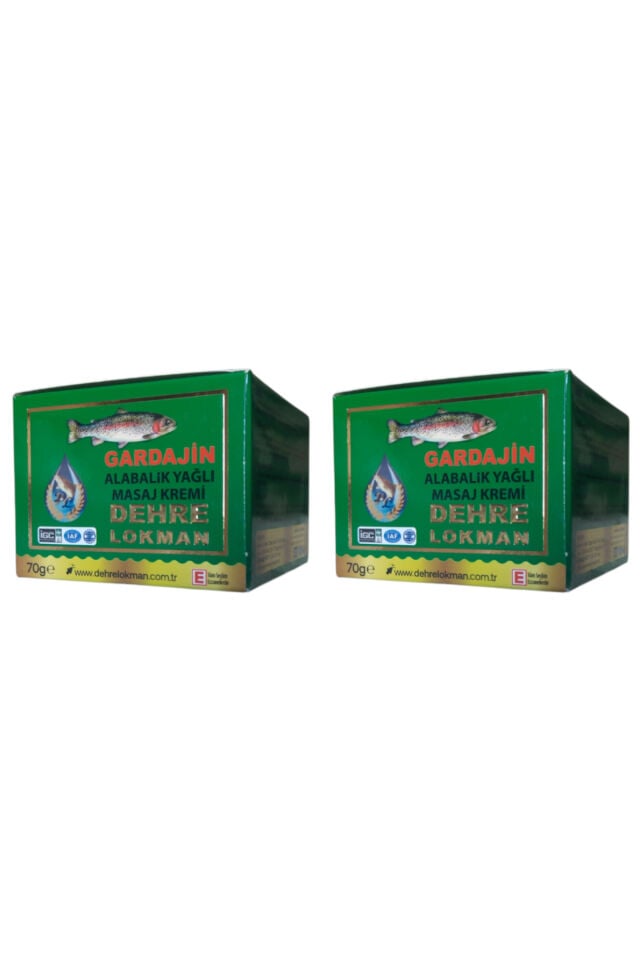 Gardajin Alabalık Yağlı Masaj Kremi 4'lü Avantaj Paketi (70 gr x 4) + Kuyruk Yağı Masaj Kremi Hediyeli